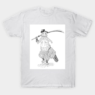 Crippled swordsman. T-Shirt